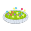 round and round the garden